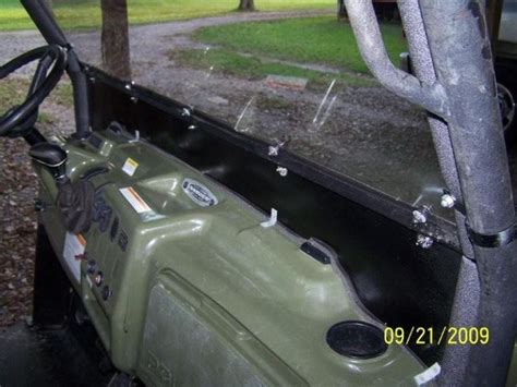The quick-adjust locking cam keeps the visor steady even in rough conditions. . Diy utv windshield